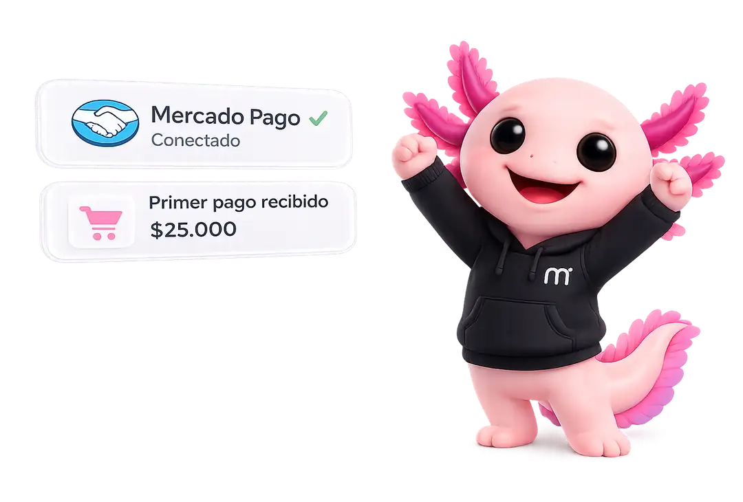 Mocca: Mercado Pago conectado y primer pago recibido de $25.000